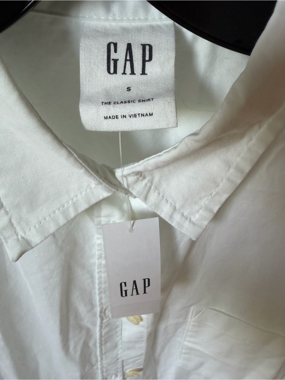 Gap Classic White Shirt - Picture 3 of 4